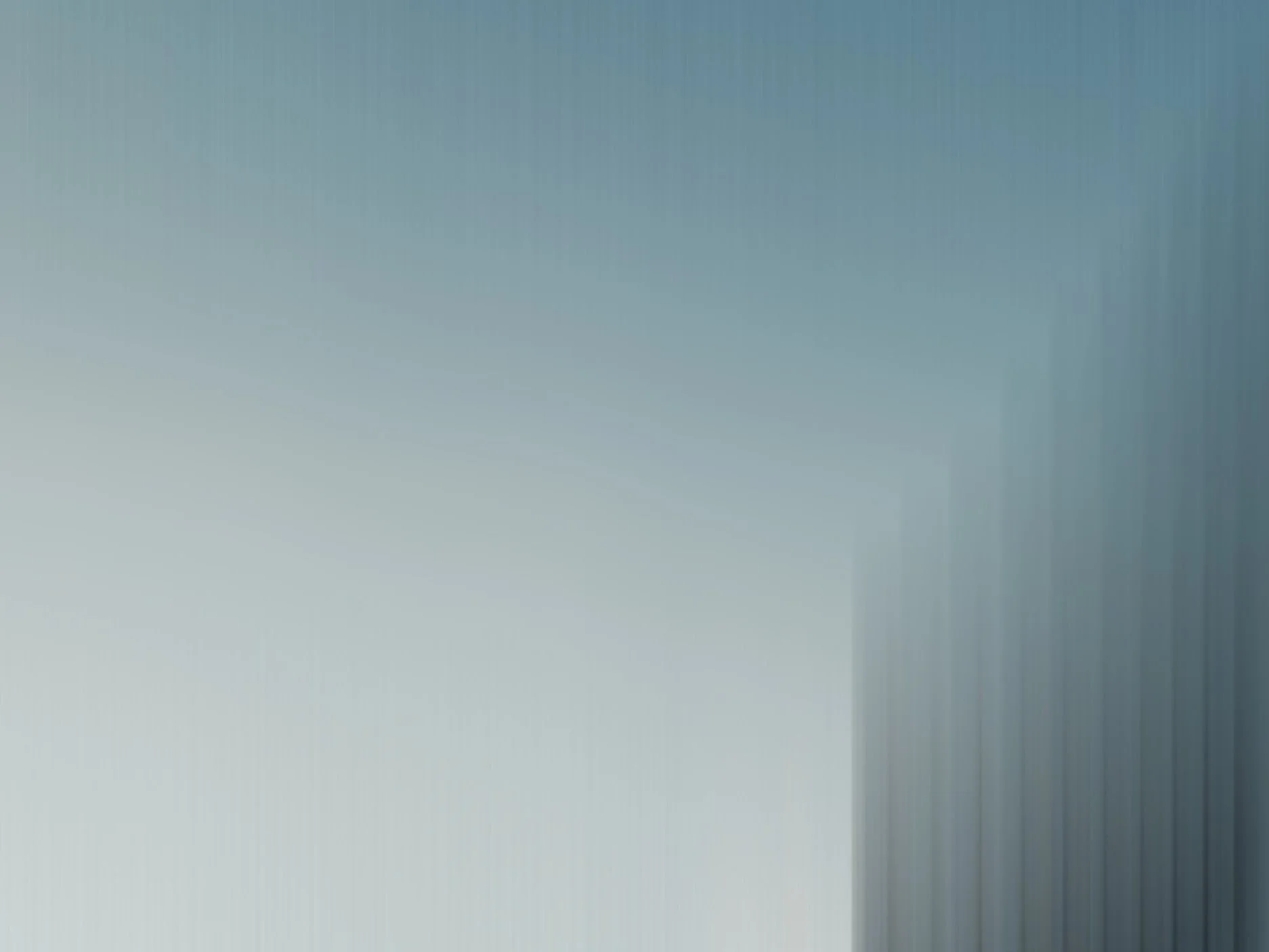 Soft blue abstract landscape